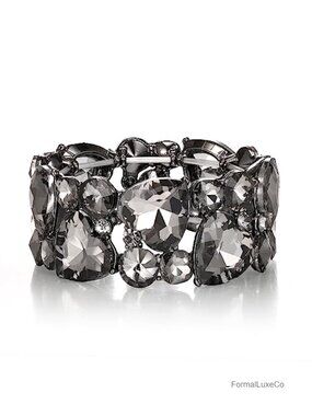 Crystal Stretch Bracelet Wedding Party Jewelry Bridal